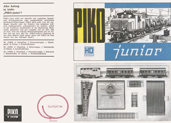 Piko Katalog 1970