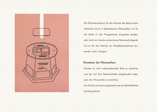 Piko DM-Hubi Bedienungsanleitung 1964