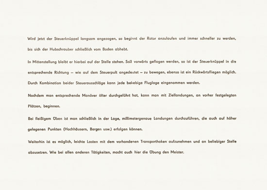 Piko DM-Hubi Bedienungsanleitung 1964