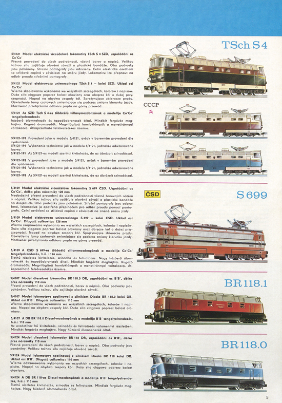 Piko Piko Modellbahn Katalog 1973-1974