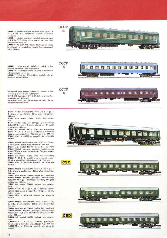 Piko Piko Modellbahn Katalog 1973-1974