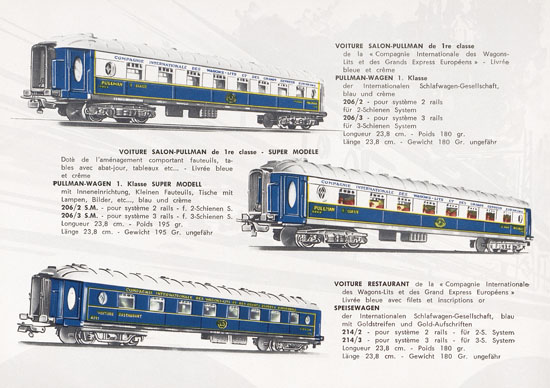 Pocher H0 Katalog 1960