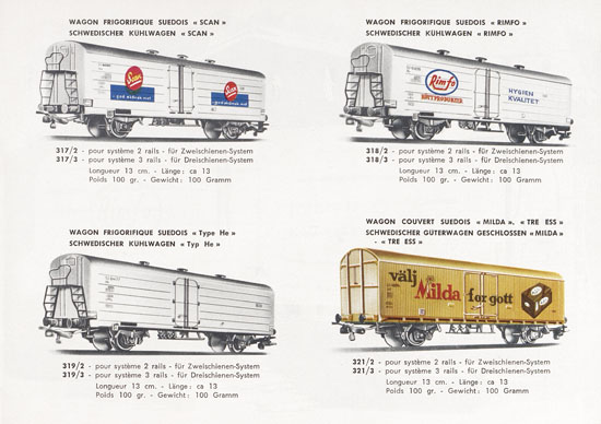 Pocher H0 Katalog 1960