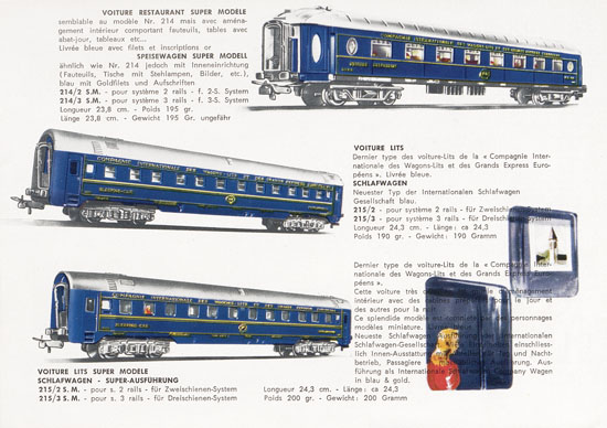 Pocher H0 Katalog 1960-1961