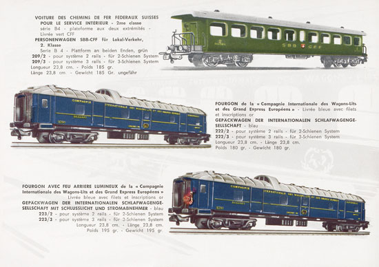 Pocher H0 Katalog 1960-1961