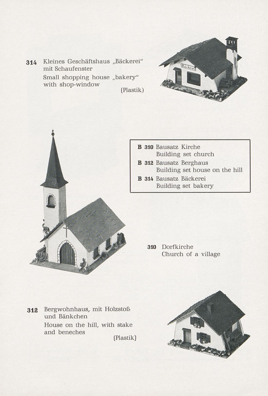 POLA Modellbaukatalog 1958