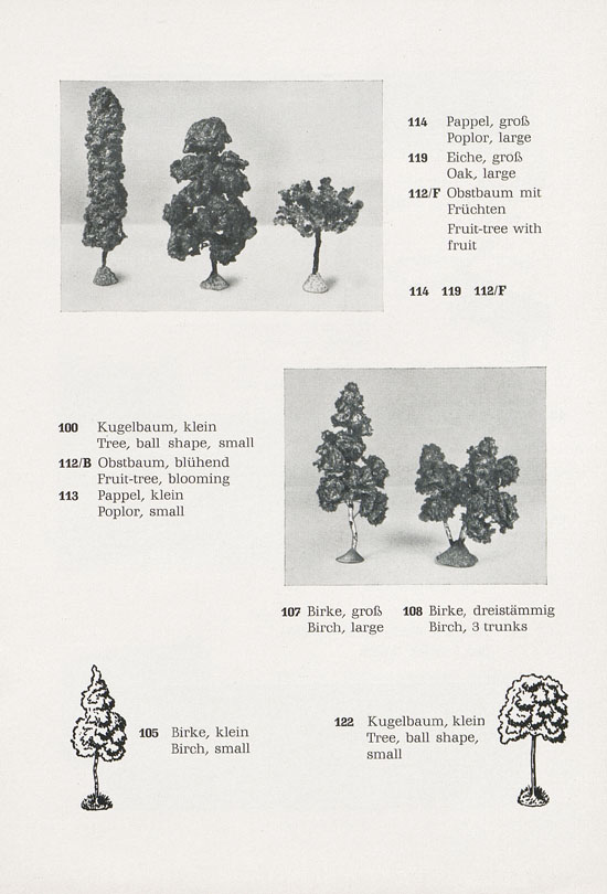 POLA Modellbaukatalog 1958