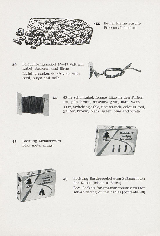 POLA Modellbaukatalog 1958
