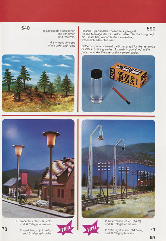 Seite 61 Pola Katalog 1977