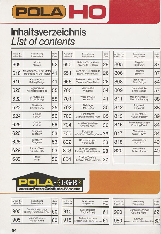 Seite 66 Pola Katalog 1977