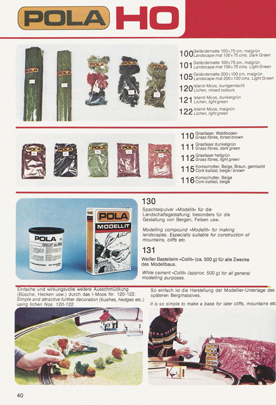 Seite 40 Pola Katalog 1978-1979