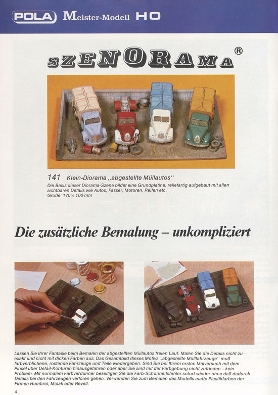 POLA Neuheiten 1985