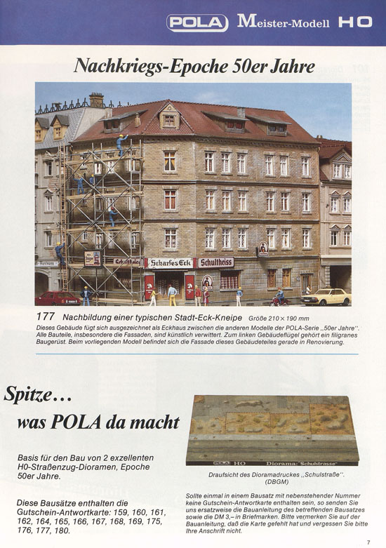 POLA Neuheiten 1985