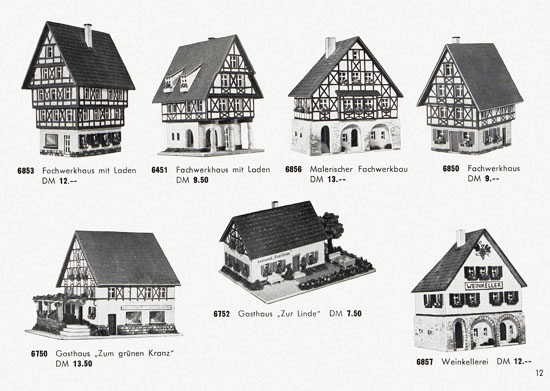 Preh-Spielwaren Katalog 1957/58