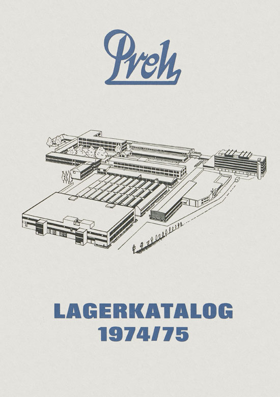 Preh Lagerkatalog 1974-1975