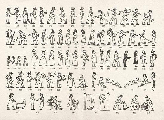 Seite 5 Preiser Katalog 1955, Preiser Figuren, Preiser H0
