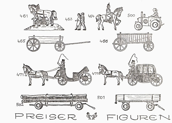 Preiser Katalog 1956