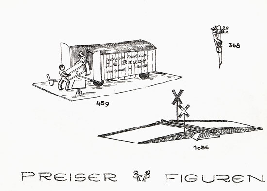 Preiser Katalog 1956