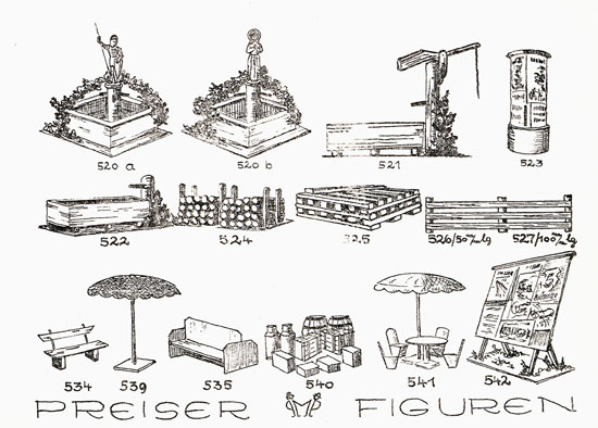 Preiser Katalog 1956