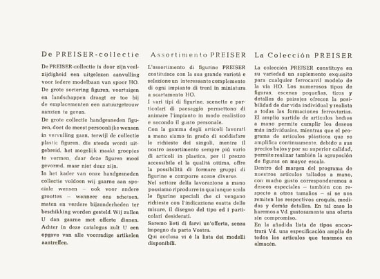 Seite 6 Preiser Kollektion 1958