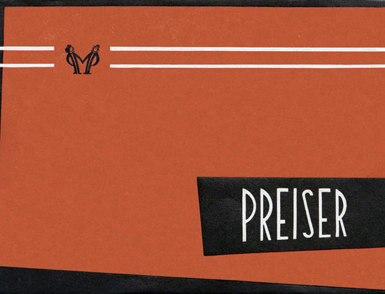 Preiser Kollektion 1958