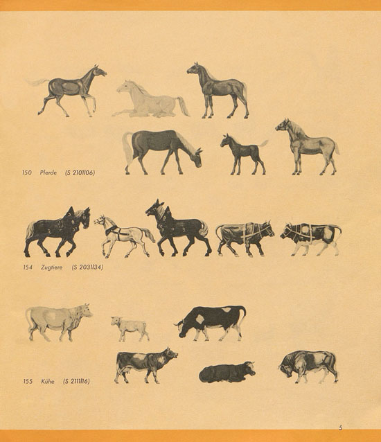 Seite 5 Preiser Hauptkatalog 1960