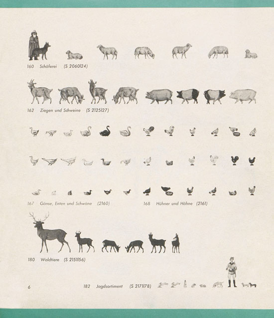 Seite 6 Preiser Hauptkatalog 1960