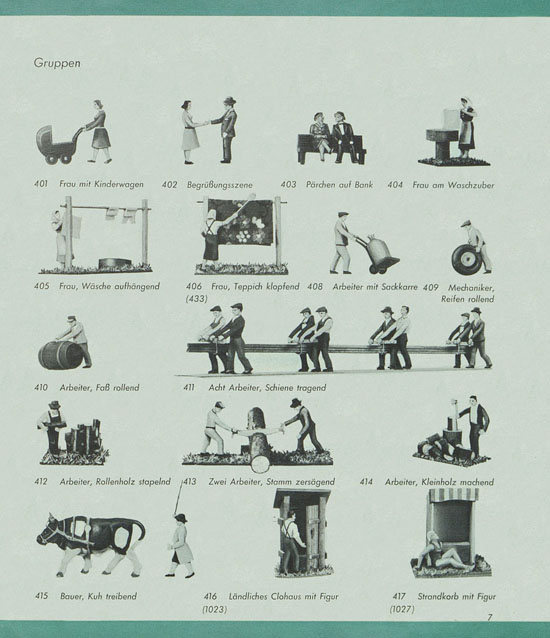 Seite 7 Preiser Hauptkatalog 1960