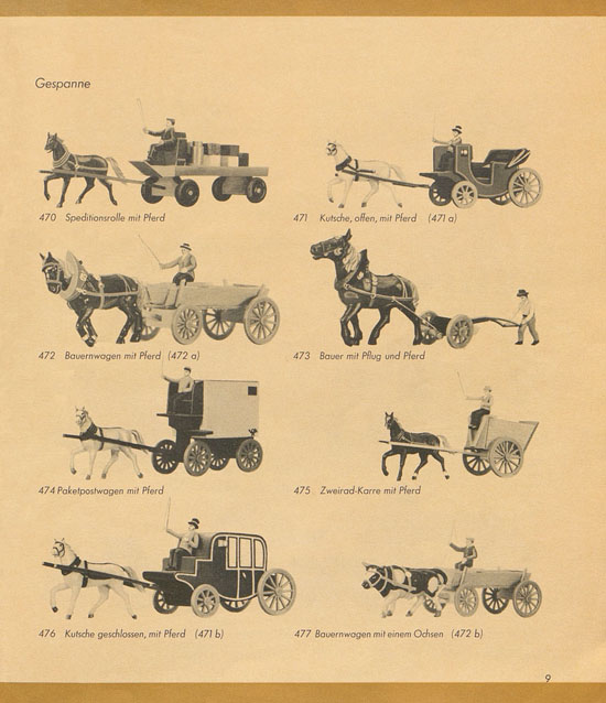 Seite 9 Preiser Hauptkatalog 1960