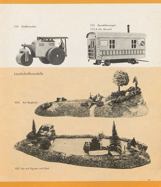Seite 37 Preiser Hauptkatalog 1960