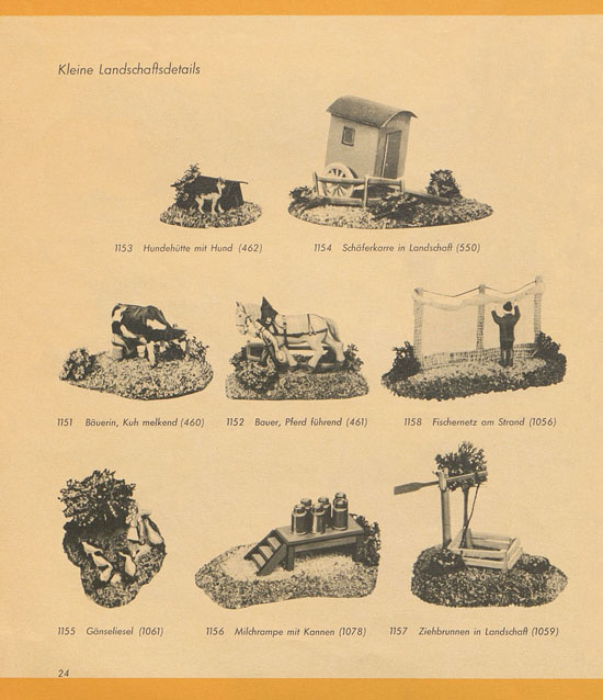 Seite 44 Preiser Hauptkatalog 1960