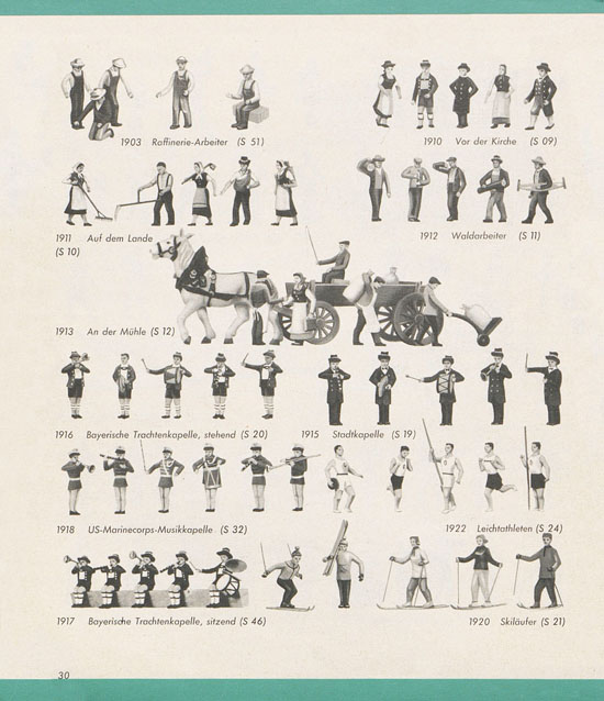 Seite 50 Preiser Hauptkatalog 1960