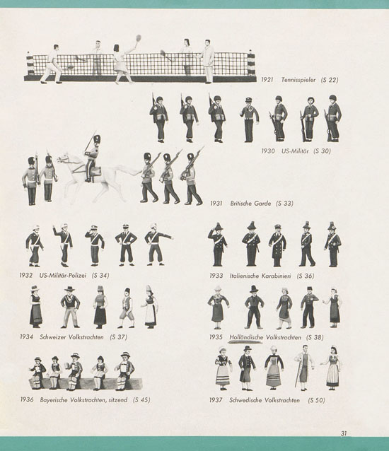 Seite 51 Preiser Hauptkatalog 1960