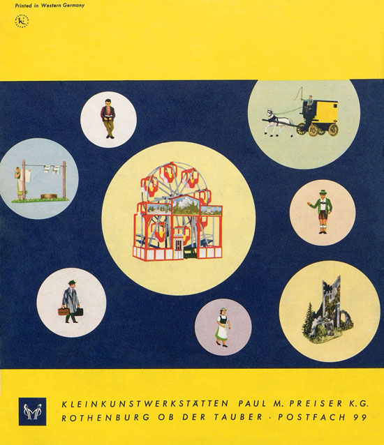 Seite 52 Preiser Hauptkatalog 1960