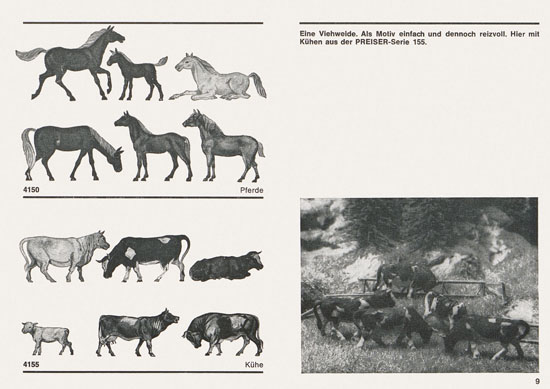 Seite 9 Preiser Katalog 1967-1968