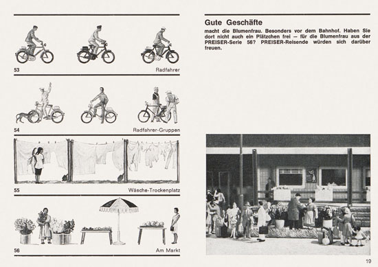 Seite 19 Preiser Katalog 1967-1968