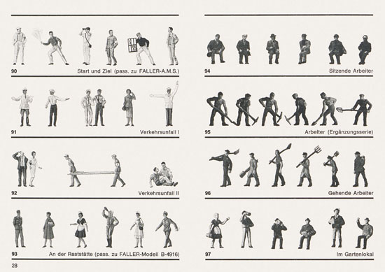 Seite 28 Preiser Katalog 1967-1968