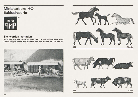 Seite 34 Preiser Katalog 1967-1968