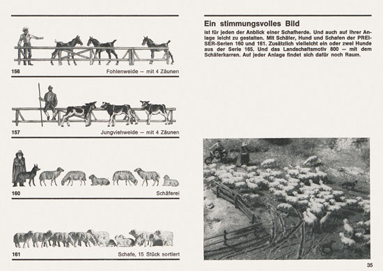 Seite 35 Preiser Katalog 1967-1968