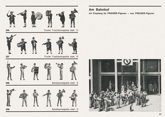Seite 41 Preiser Katalog 1967-1968