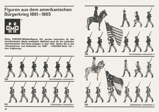 Seite 46 Preiser Katalog 1967-1968