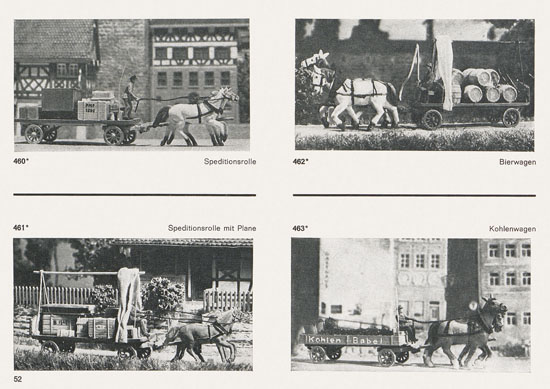 Seite 52 Preiser Katalog 1967-1968