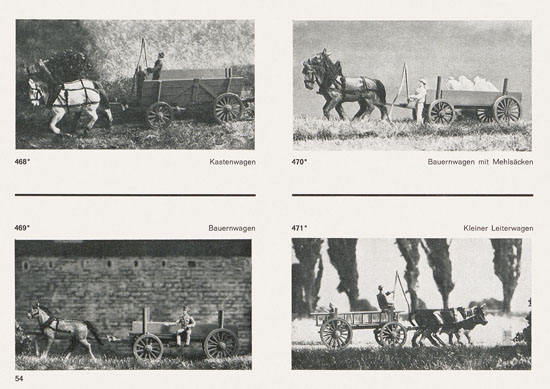 Seite 54 Preiser Katalog 1967-1968