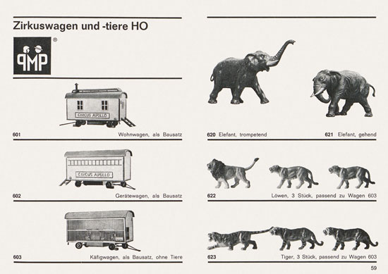 Seite 59 Preiser Katalog 1967-1968