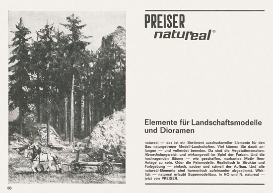 Seite 66 Preiser Katalog 1967-1968
