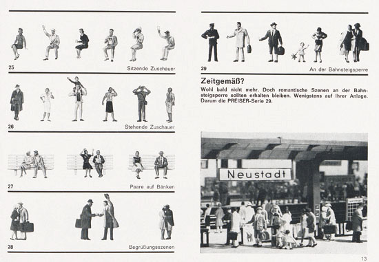 Preiser Katalog 1969-1970