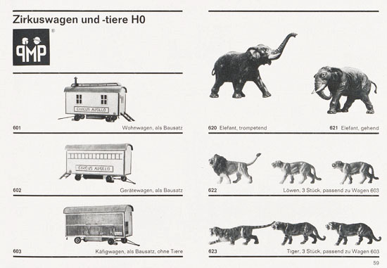 Preiser Katalog 1969-1970