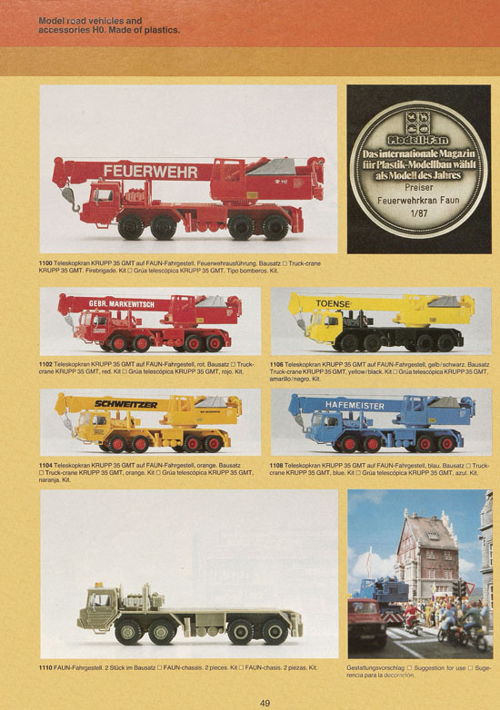 Seite 49 Preiser Katalog PK 18 1983