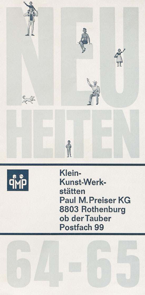 Preiser Neuheiten 1964-1965