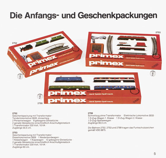 Seite 5 Primex Katalog 1978